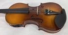 Antique Varn Cecilio 4 4 Cvnae-330 Ebony Fitted Acoustic electric Violin No Bow