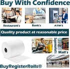  50 Rolls  3 1 8  X 230  Thermal Pos Receipt Printer Roll Paper Bpa