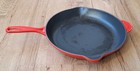 Le Creuset Skillet 12  Cast Iron Double Spout Pan  France  Enamel  30
