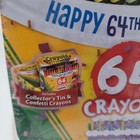 Collectible Crayola Crayons 64 Count 64th Birthday Tin Assorted Colors Kids Gift