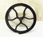 Vtg Antique Singer Treadle Sewing Machine Base Cast Iron Belt Pulley Fly Wheel
