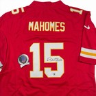 Patrick Mahomes Signed Autographed Jersey Beckett Bas Coa Chiefs  15