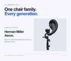 Headrest Compatible With Herman Miller Aeron Chair
