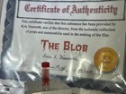 Steve Mcqueen    the Blob  1958 Movie Prop