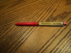 Vintage Floaty Ballpoint Pen Wisconsin Badgers 5-13 16  Long Unbranded Denmark