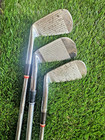Vintage Spalding Blade Golf Clubs Set Of 3 5  6  7 Irons Antique Decor 1950 s 