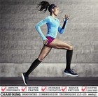 Compression Socks Men Women 8 Pairs 15-20 Mmhg Knee High Black Athletic