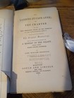 The Landing At Cape Anne 1854 History Of Massachusetts 1624-1628 W fac  Document