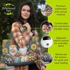 Briarwood Lane Fall Gnomes Canvas Tote Bag 15  X 14  X 7 