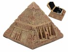 Ancient Egyptian Pyramid Box 7 wide The Great Pyramid Of Khufu Sculpture