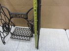 Vtg Antique Pre 1920s  Singer Treadle Sewing Machine Cast Iron Table Base Legs