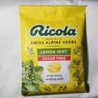 Ricola Oral Anesthetic Sugar Free Lemon Mint Herbal Cough Suppressant Drops