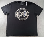 Lot Of 3 Ac dc Back In Black World Tour 1980-1981 T-shirt Mens 3xl Rock Band Nwt
