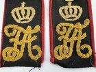 Imperial German Saxony Army 104th Crown Prince Infantry Regiment Shoulder Straps