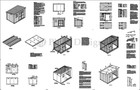 Modern Roof Style  8  X 12  Deluxe Shed Plans   d0812m  Material List Included