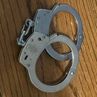 Smith And Wesson Handcuffs M-100 Made In Usa With Keys And Case
