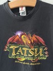 Vintage Six Flags Tatsu Roller Coaster Shirt Youth Large Bin 2