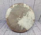 Vintage Bodhran 16  Goatskin Drum With Wooden Frame