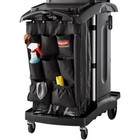 Rubbermaid Commercial Fg9t9000bla Pocket Bag black polyester