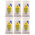 6 Pack - Johnson s Head-to-toe Baby Washcloths  Xl Wipes  15 Count  90 Total 