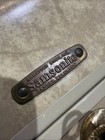 Vintage 1950s Samsonite Shwayder Marble Cream Suitcase Luggage 4521  2  Keys