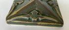 Motawi Tileworks Sullivan 4  X 4  Louis Sullivan Relief Tile Green Brown