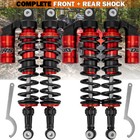 For Polaris Ranger Rzr 170 Stage 5 Adjustable Front   Rear Air Shocks Absorbers