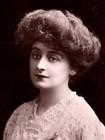 Rare Beth Elliott   Early 1900s Stage Actress In Striking Studio Portrait   Rppc