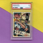 Original 1966 Topps Batman Black Bat Trading Card  11 Psa 7