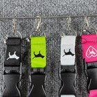 Victorias Secret Pink Lanyard Key Chain Id Holder Logo Dog Lot Of 5 Multi Color