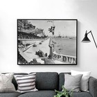 Monaco Grand Prix 1931 Formula 1 F1 Vintage Cars Wall Art Poster Print