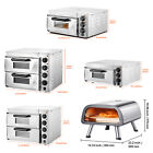 Vevor 14 16  Commercial Countertop Pizza Oven Electric Oven Single double Deck