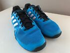Men s Sz 10 5 Adidas Barricade 8 Tennis Shoes  Solar Blue white night Shade