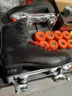 Chicago Roller Skates Size 9   Avanti Performance Plates   24 Wheels   Bearings