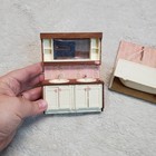 Vintage Lundby 70s Miniature Dollhouse Bathroom Toilet Tub Set Lot Scale 1 15