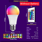 2pcs Rgbw Led Bulb Light E27 16 Color Changing Lamp Dimmable Home Party   Remote