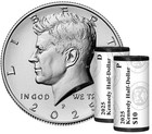 Set 2 Rolls Coins 2025 P d 50 Cents Kennedy Half Dollar Mint Uncirculated  c1629