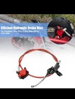 Yoxufa Mini Bike Hydraulic Disc Brake Caliper Kit Replacement For Baja    