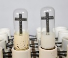 Lot Of 2 Vintage Aerolux Jesus On Cross Medium Base E26 Working Light Bulbs 