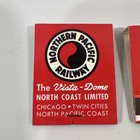 Lot Of Vintage Bn Burlington Northern Railroad   Northern Pacific Matchbooks