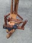 Theodore Bordaus Marked Vintage 1800   s Spinning Wheel Complete Works 45    Hx 42   l