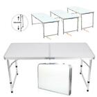 3   4    6  Ft Aluminum Camping Folding Table Portable Office Camping Picnic Bbq