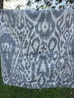 Pottery Barn Euro Pillow Sham Cover Blue White