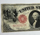 Series Of 1917  1 One Dollar Legal Tender Currency Note