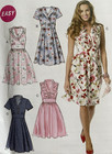 Mccall s Sewing Pattern  m6503   Size  6-8-10-12-14   Misses  Dress W Variations