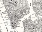 1945 Vintage Manhattan City Map New York City Street Map Modern Wall Decor 2776