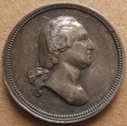 Silver 19mm Mint Token Julian Pr-31 Ef - Abraham Lincoln   George Washington