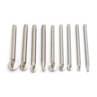 2 35 3 4 6mm Shank Electric Carving Knife Round Head Drill Bits Woodworking Tool