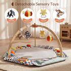 6 Function Baby Play Gym Activity Mat With Toys For Infant Aged 6-18 Months