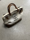 Vintage Klein Tools Lineman Work Bag 5102-12  Leather And Canvas